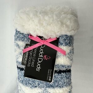 Cuddl Dudds Sherpa Lined Socks Ladies